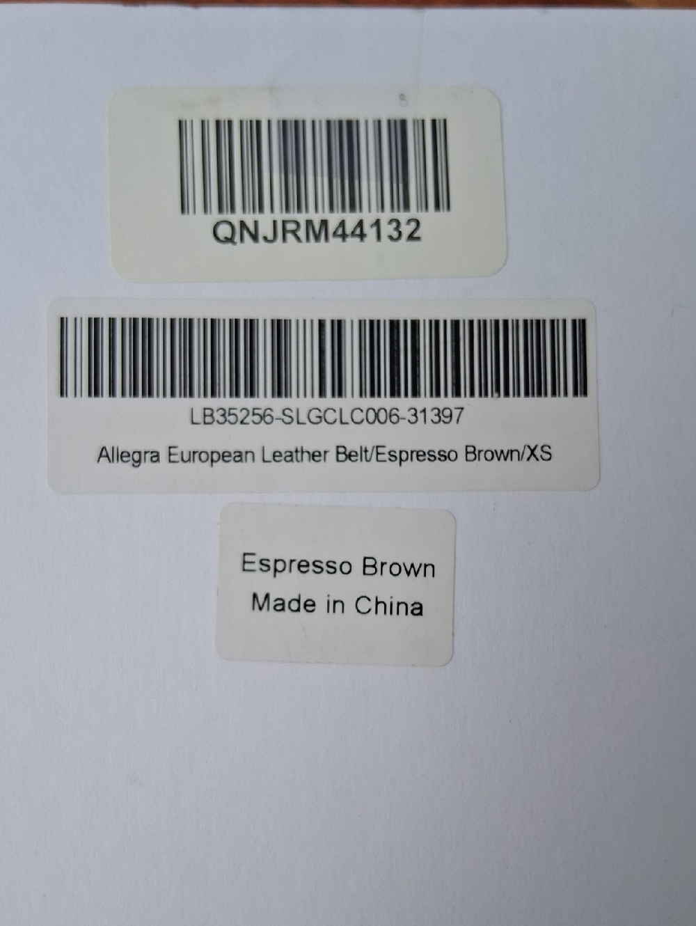 Quince Allegra European Leather Belt Expresso Brown XS - Picture 7 of 7